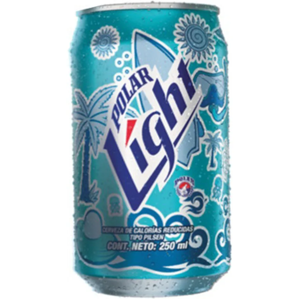 Cerveza Polar Light Lata 250 ML