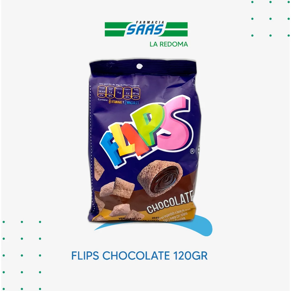 Flips Chocolate 120 GR