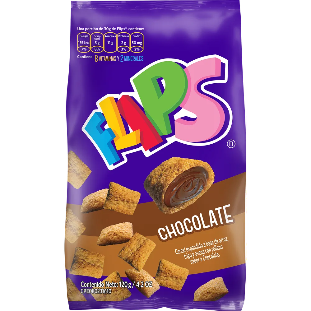Flips Dulce de Leche 120 GR