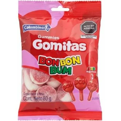 Gomitas Bon Bon Bum 80 GR