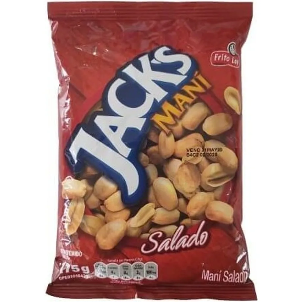 Maní Jack Salado 175 GR