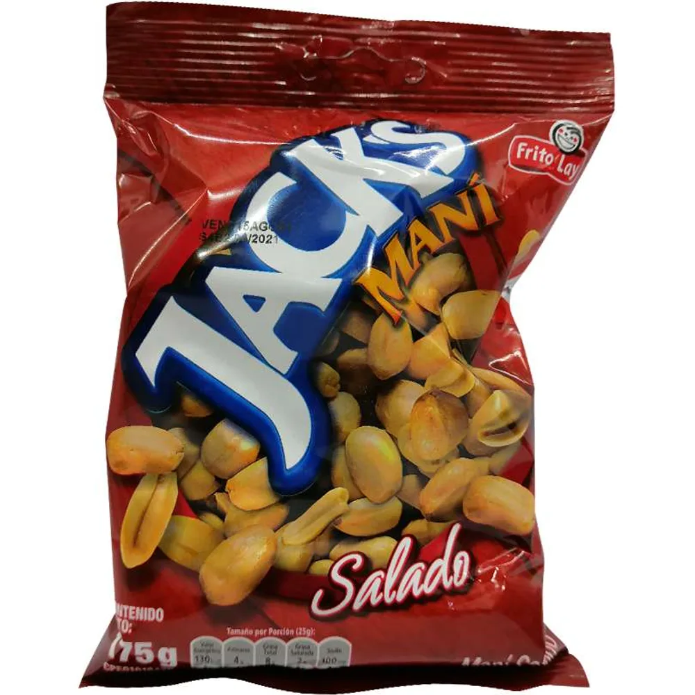 Maní Jack Salado 25 g