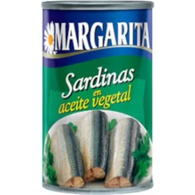 Margarita Sardina Aceite Vegetal 170 GR