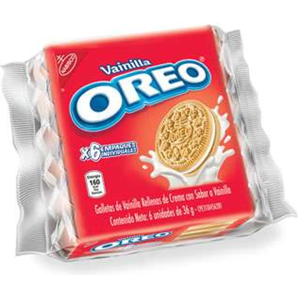 Oreo Vainilla Tubo 96 GR