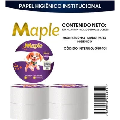 Papel Higiénico Maple 4 Rollos