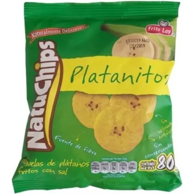 Platano Chips Ds 80 GR